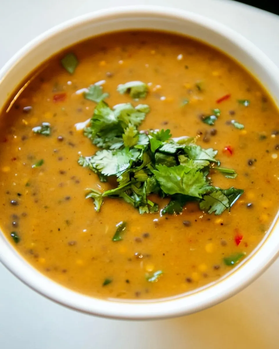 Classic Thai Green Curry Lentil Soup image