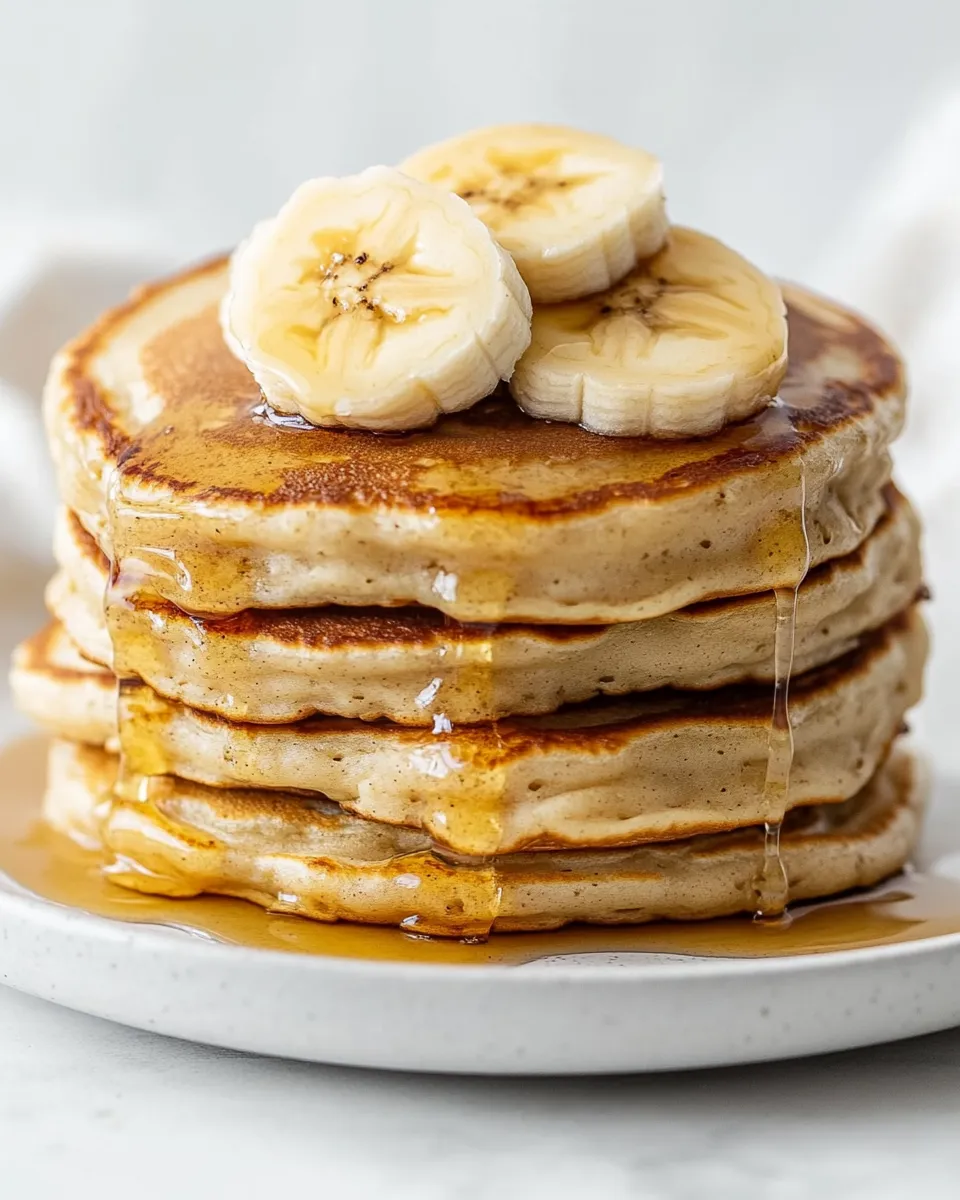 Easy The Best Banana Pancakes image