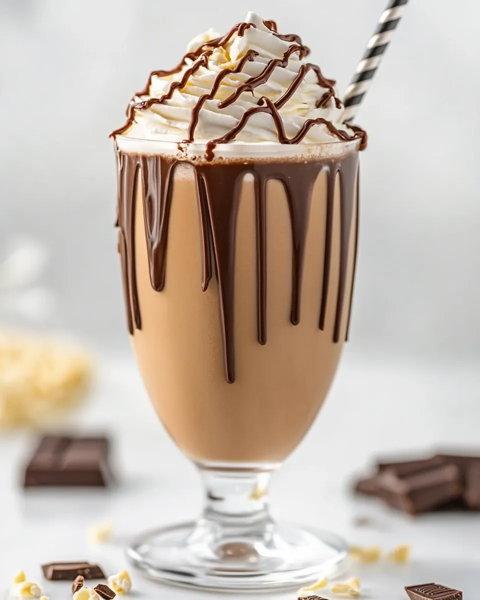 Easy The Best Chocolate Milkshake recipe photo