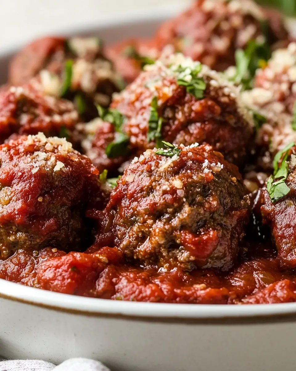 Easy The Best Italian Meatball Recipe shot