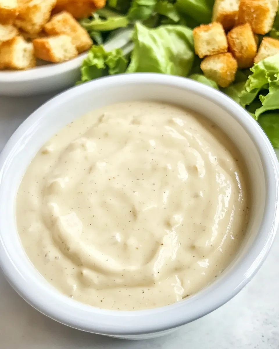 Classic The Ultimate Creamy Caesar Dressing (No Raw Eggs!) photo