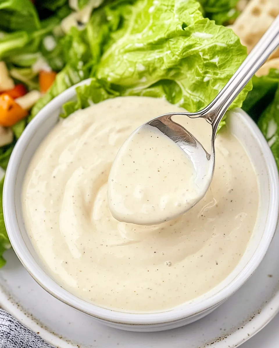 Easy The Ultimate Creamy Caesar Dressing (No Raw Eggs!) shot