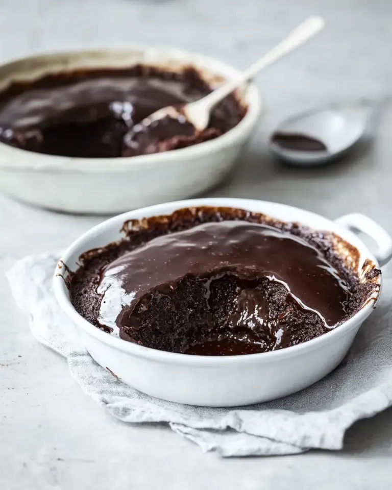 Homemade The best chocolate malva pudding photo