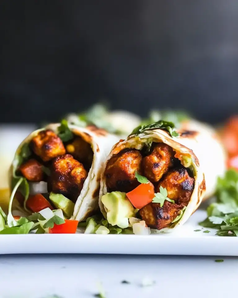 Homemade Tikka Masala Wrap photo