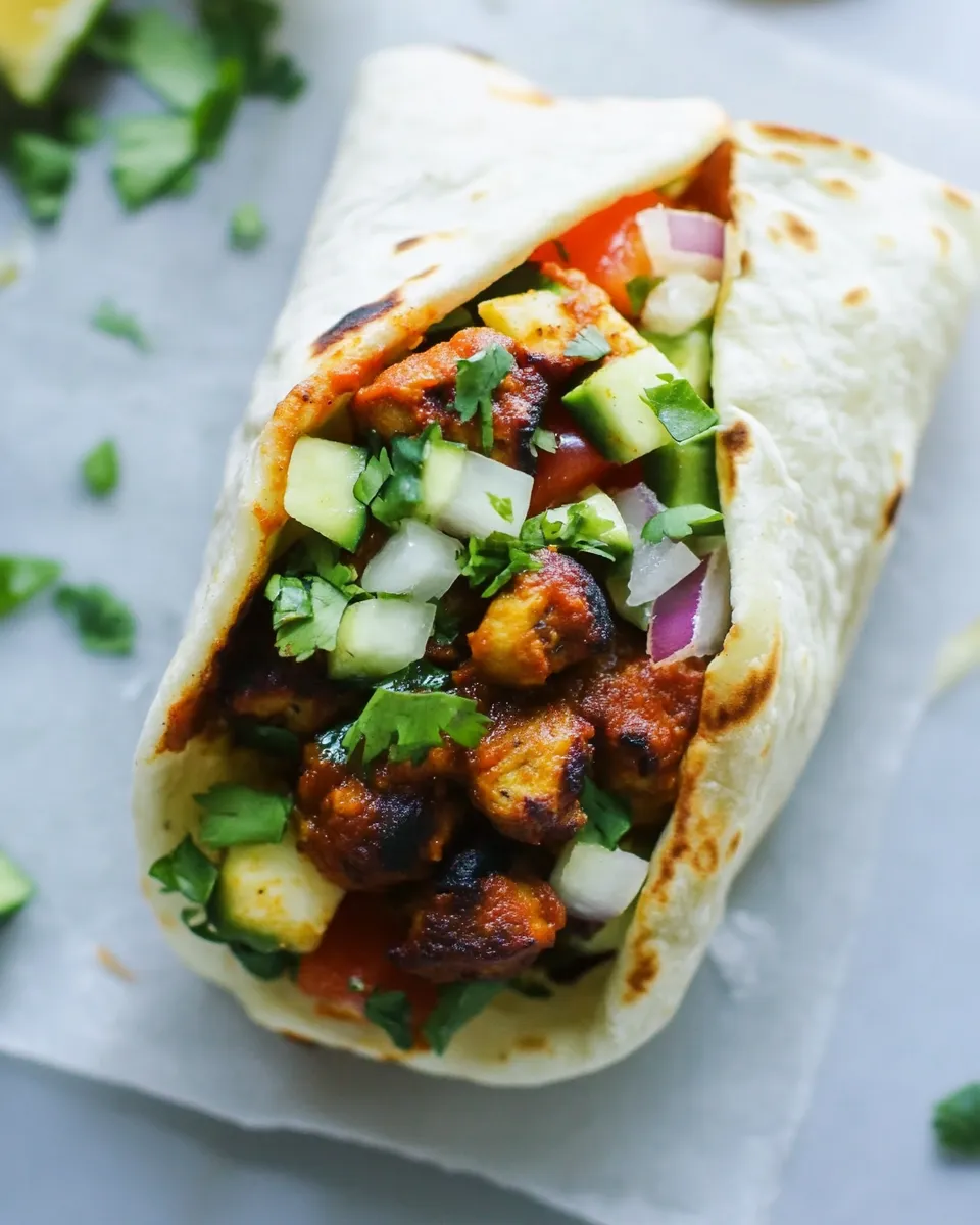 Classic Tikka Masala Wrap image
