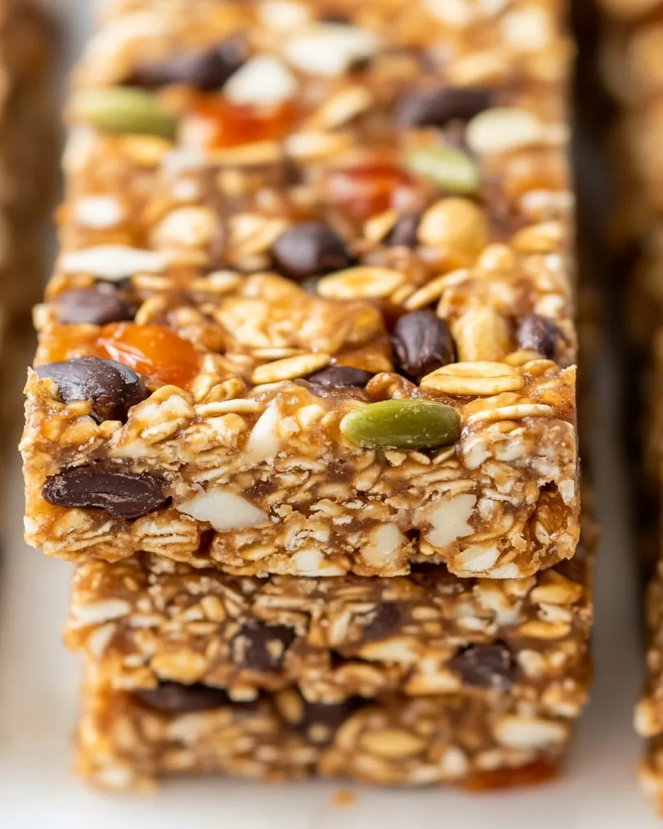 Delicious Trail Mix Bars image