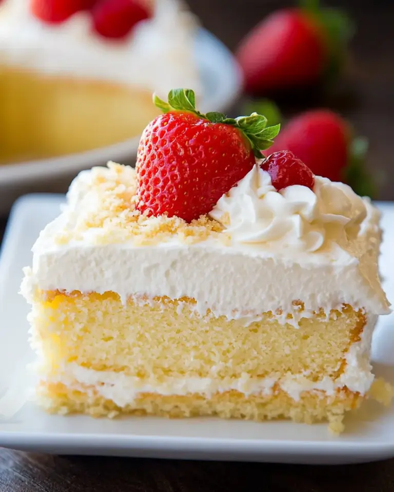 Homemade Tres Leches Cake photo