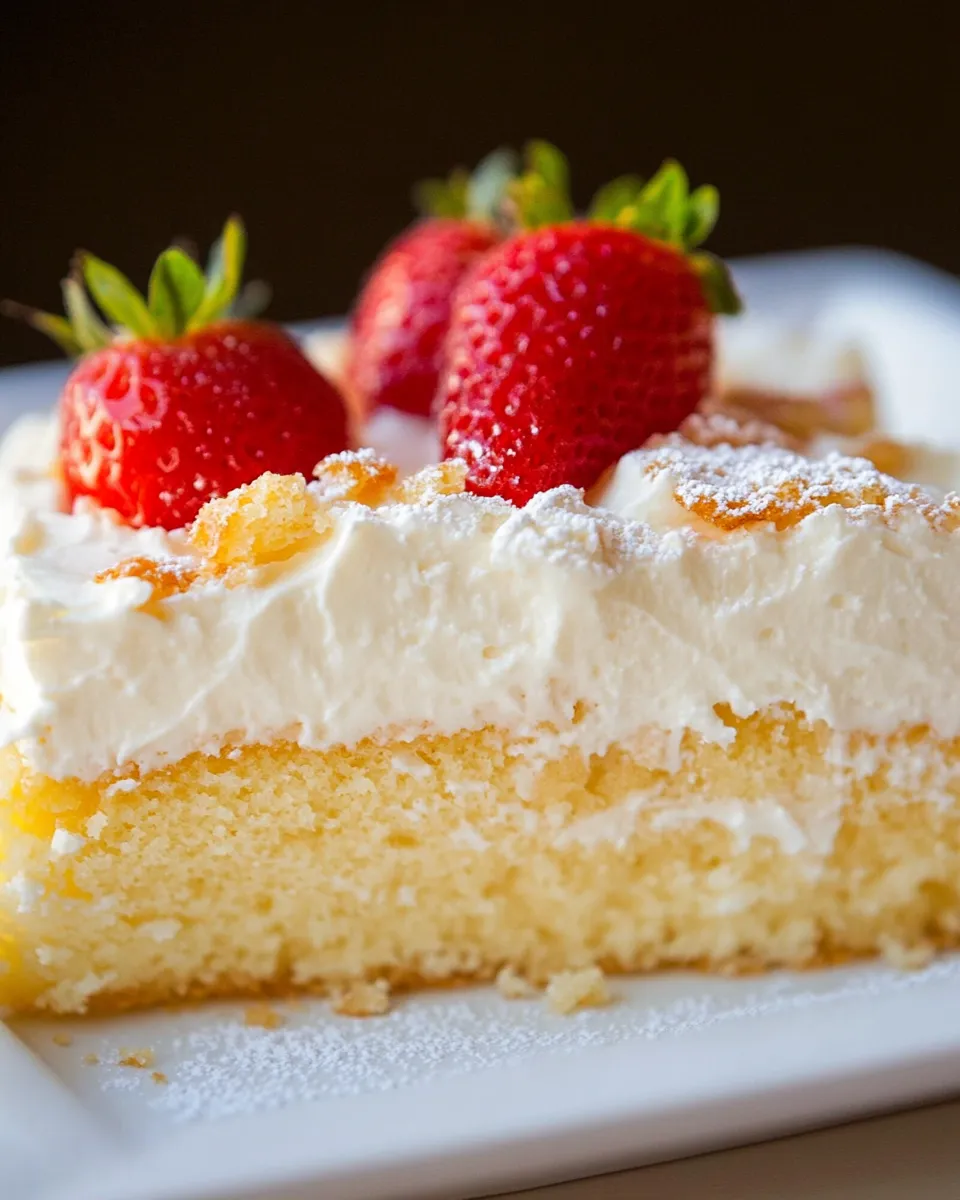Easy Tres Leches Cake recipe photo