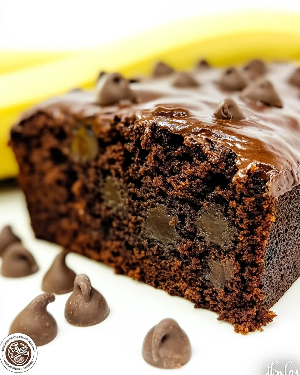 Delicious Triple Chocolate Banana Bread dish photo
