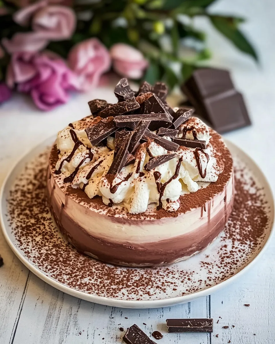 Homemade Triple Chocolate Cheese Paskha photo