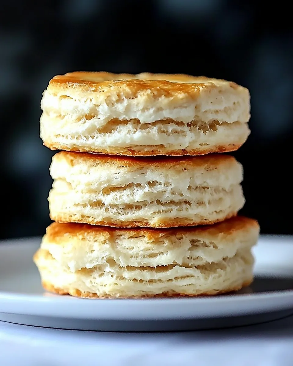 Quick Two Ingredient Cream Biscuit Recipe shot