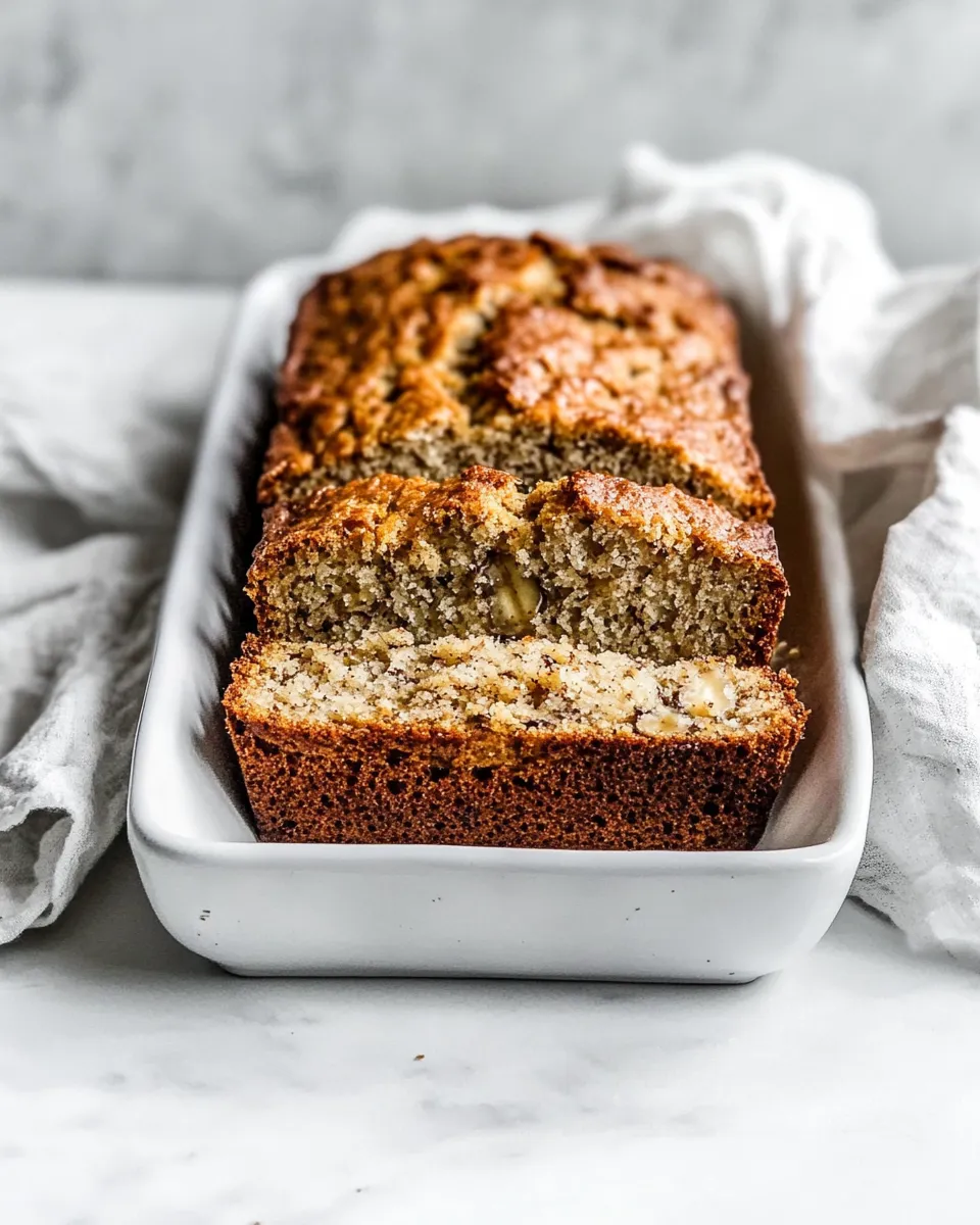 Delicious Ultimate Banana Bread shot