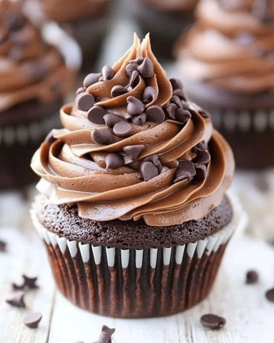 Quick Ultimate Chocolate Cupcakes shot