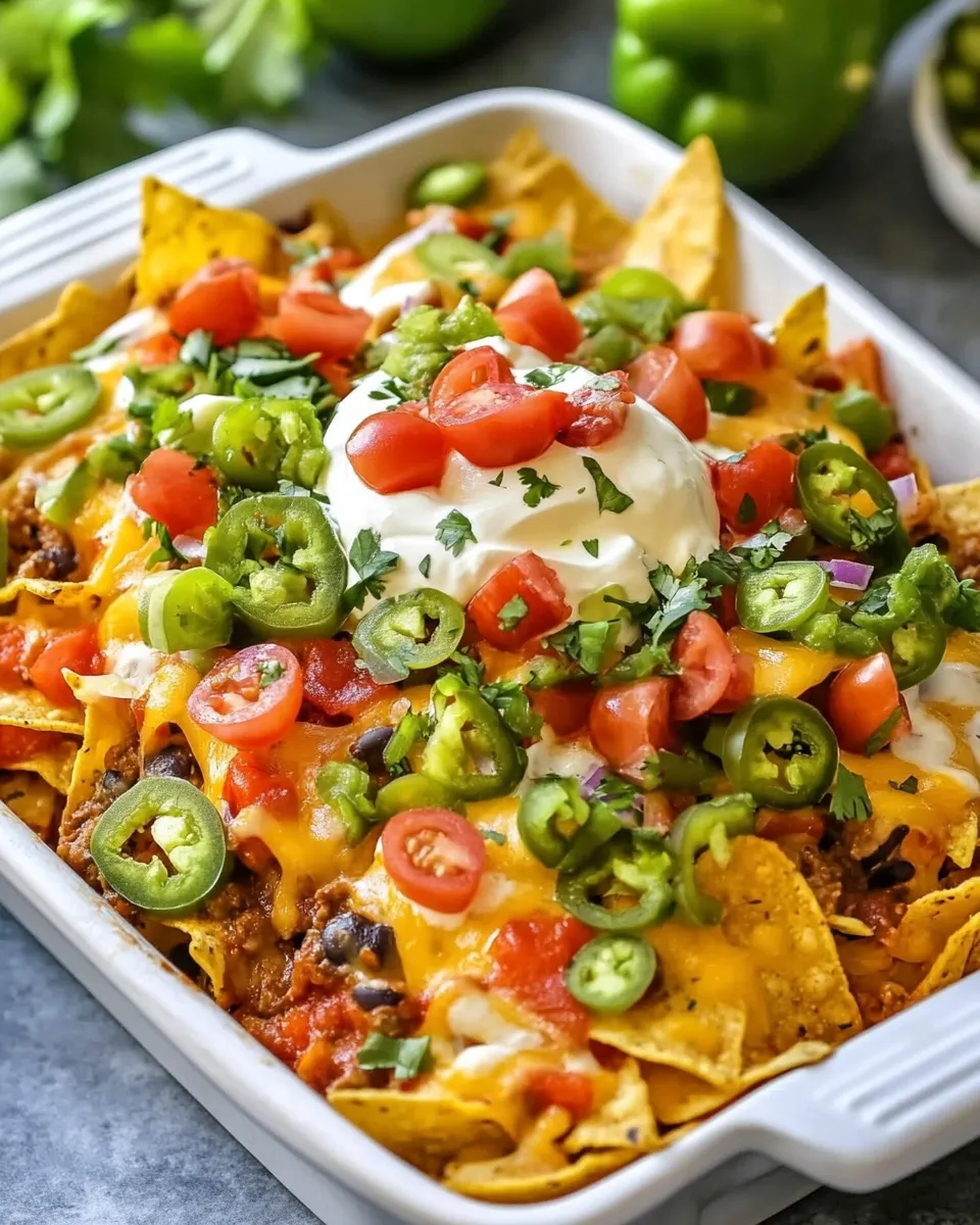 Homemade Ultimate Macho Nachos Recipe photo