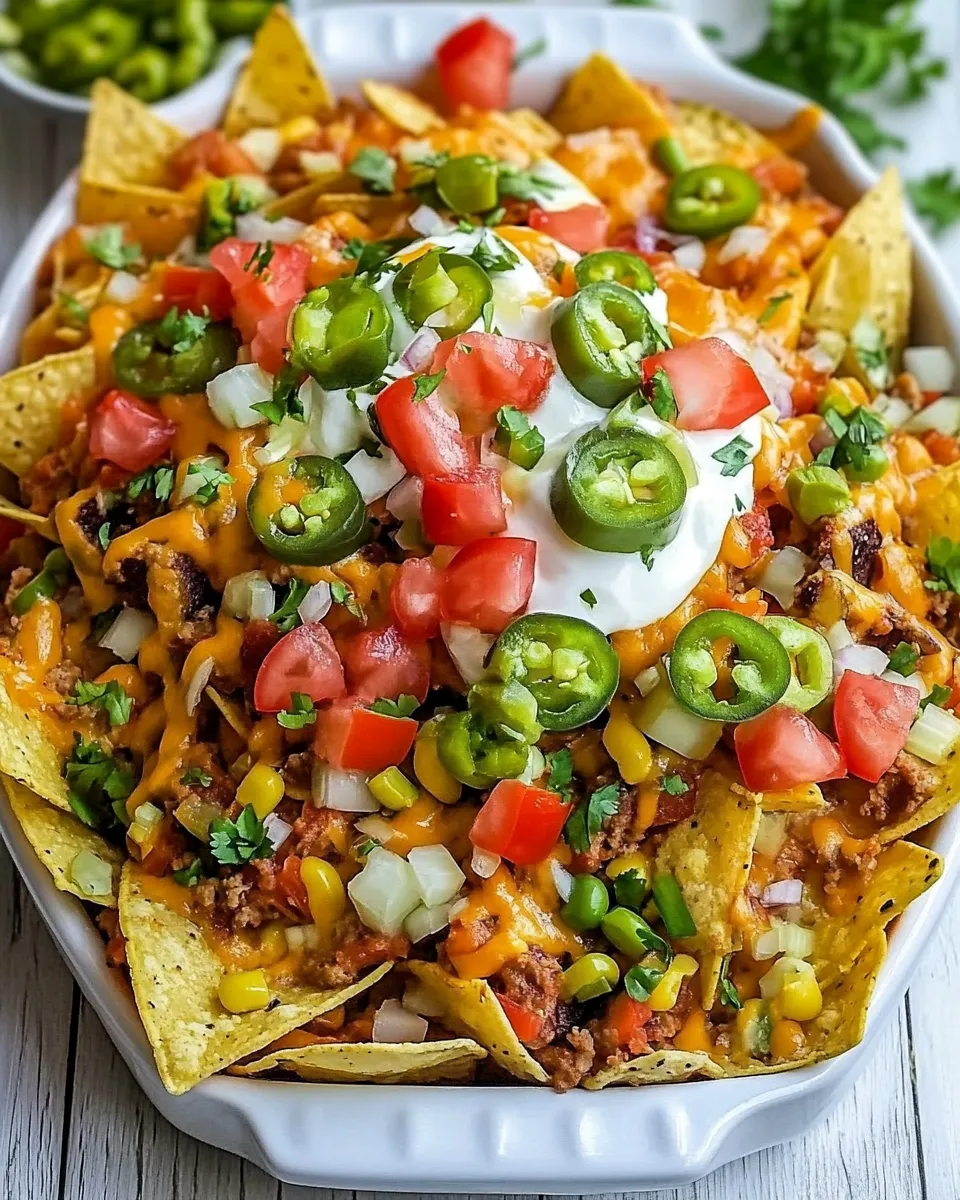 Delicious Ultimate Macho Nachos Recipe dish photo