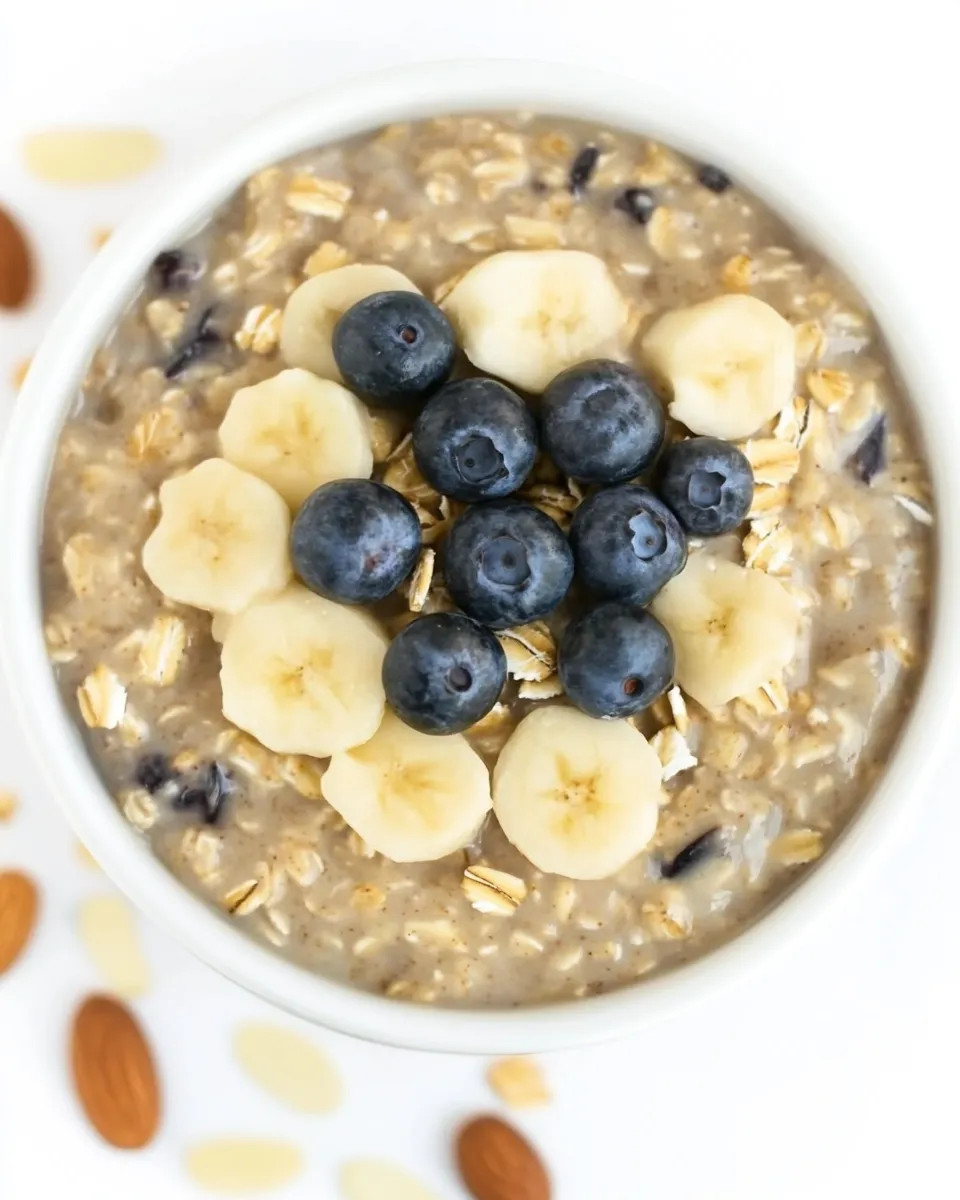 Homemade Vanilla Almond Overnight Oats photo