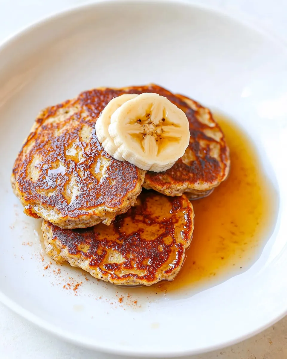 Healthy Vegan Banana Pancakes (Grain-Free, Paleo) recipe photo
