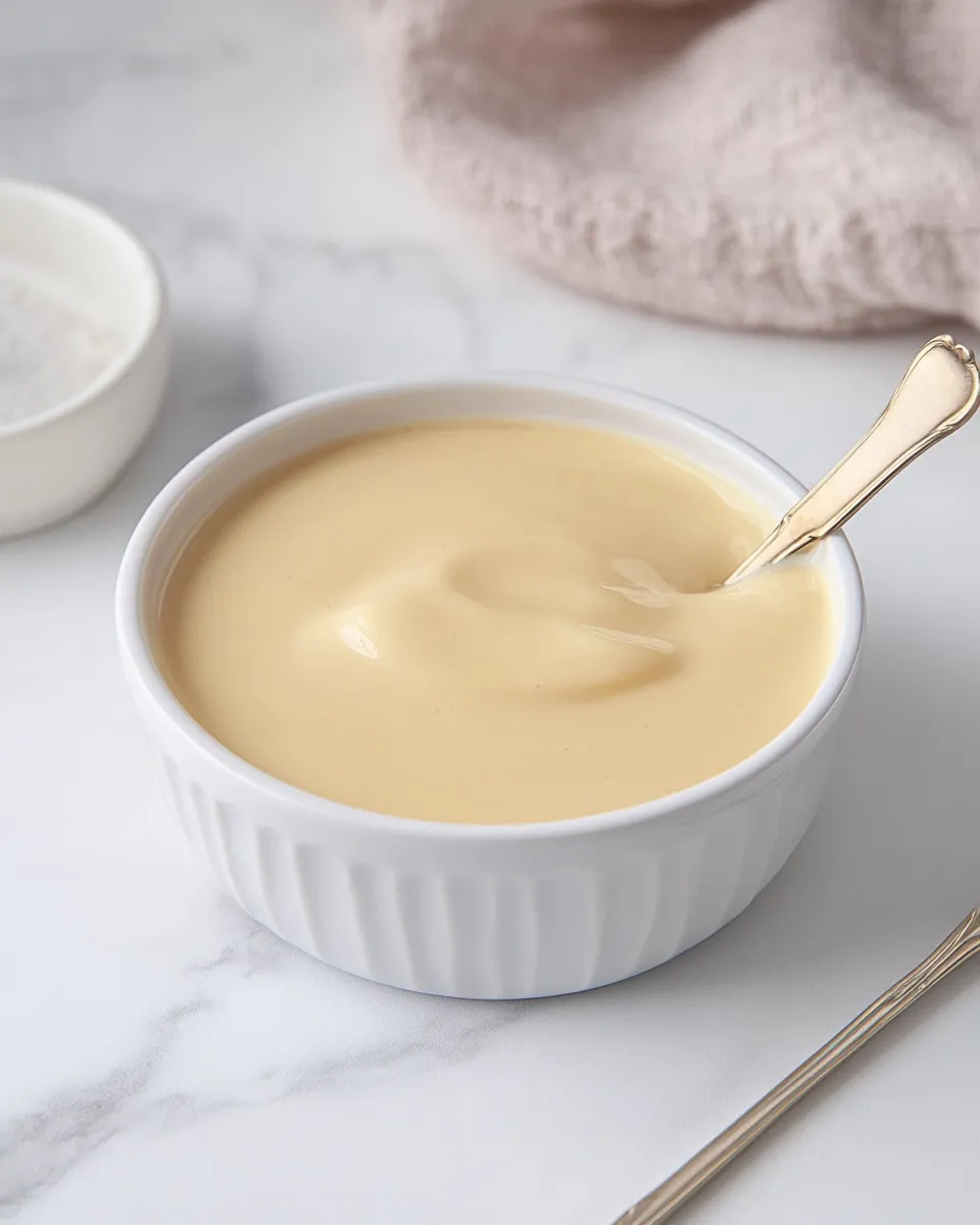 Delicious Vegan Custard shot