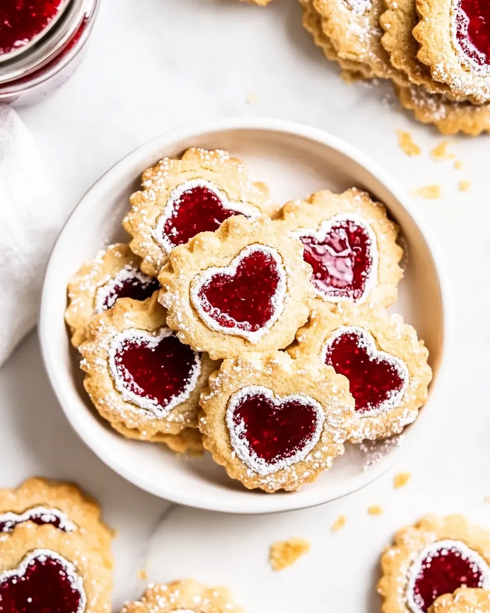 Homemade Vegan Linzer Cookies photo