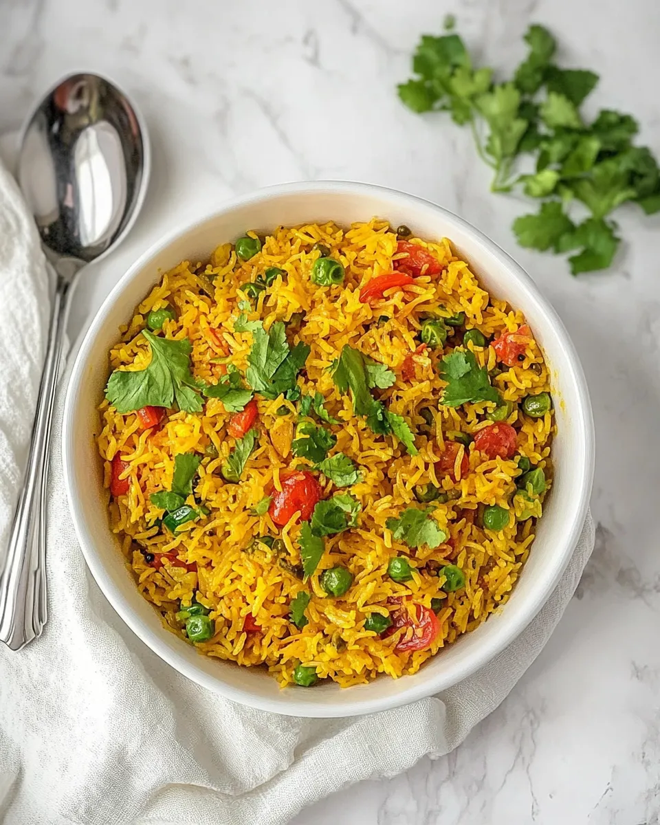 Homemade Vegetable Biryani photo