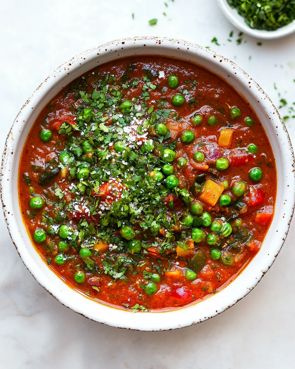 Delicious Vegetable Masala shot