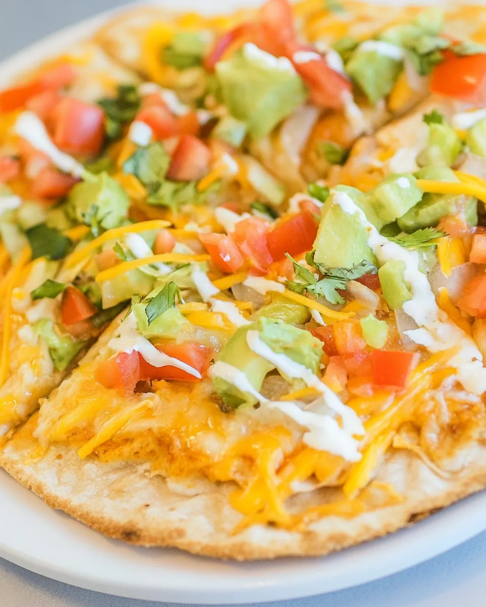 Classic Vegetarian Mexican Pizza image