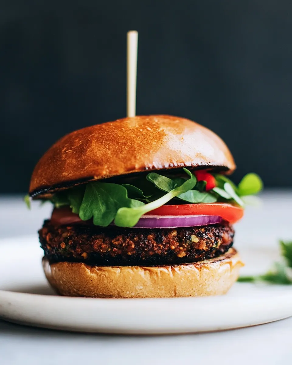 Easy Veggie Burger recipe photo