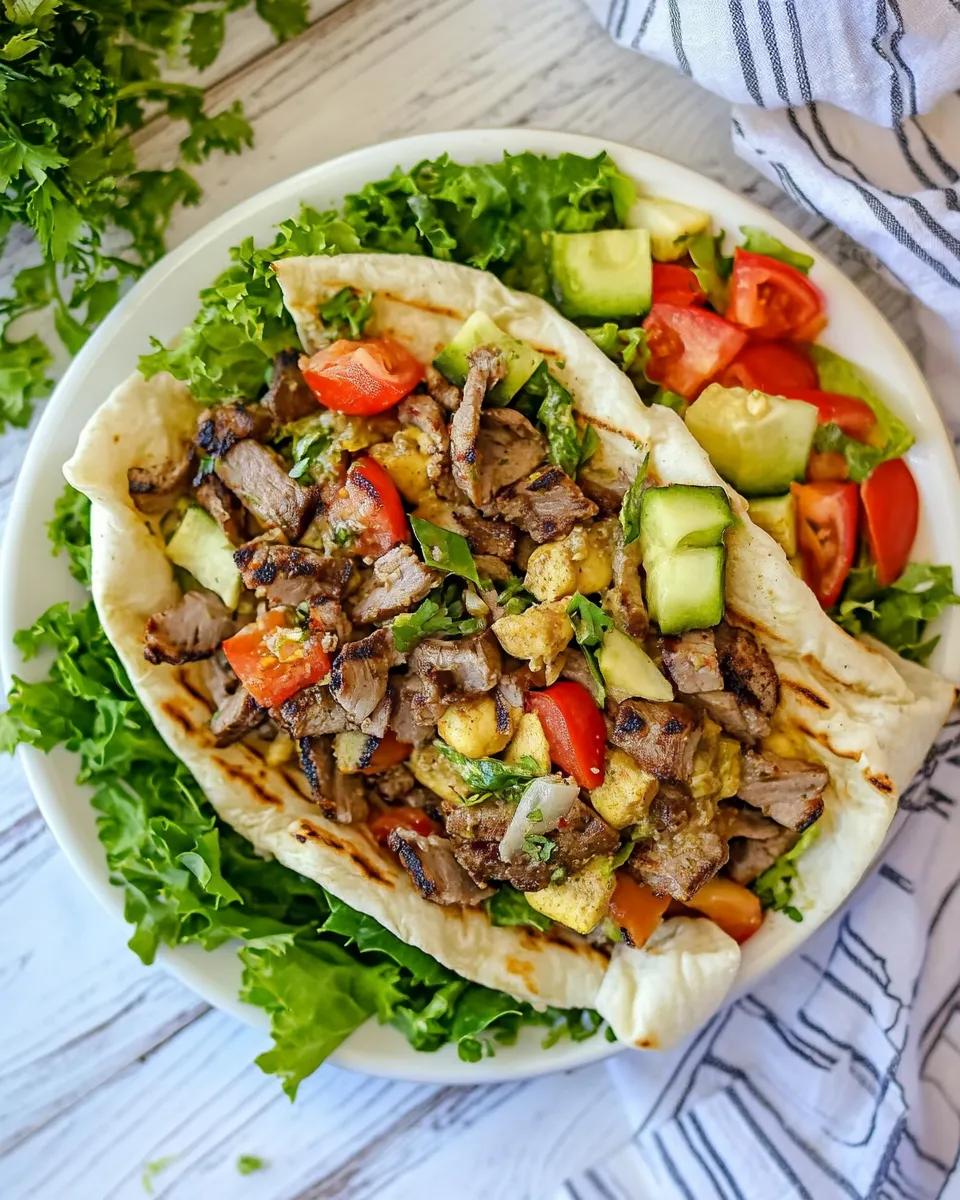 Homemade Veggie Shawarma photo