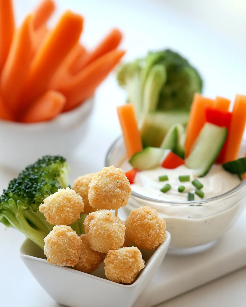 Delicious Veggie Shooters (Crudites with Ranch Dip) recipe photo