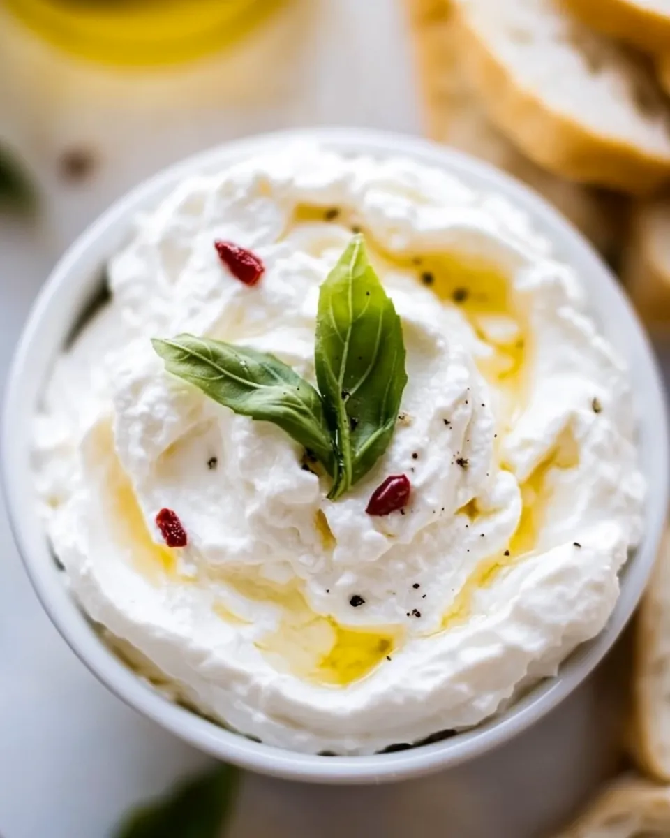 Classic Whipped Cottage Cheese Recipe food shot