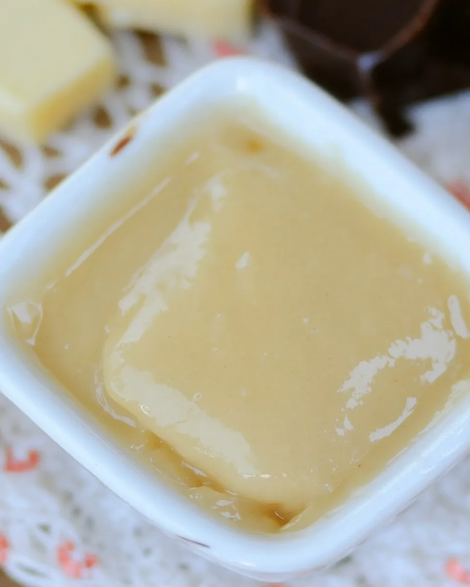 Homemade White Chocolate Fudge Sauce photo