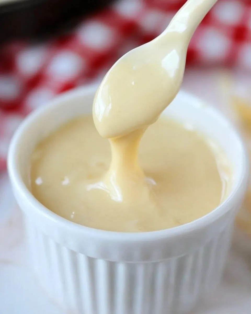 Easy White Chocolate Fudge Sauce recipe photo