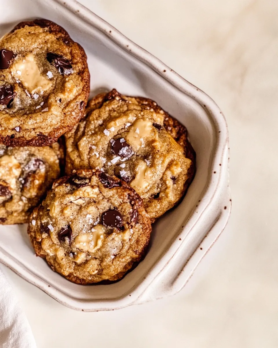 Savory Wholesome Peanut Butter Pretzel Chocolate Chip Cookies. food shot