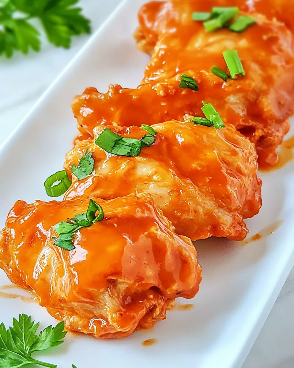 Classic Wingstop Buffalo Chicken Thighs image