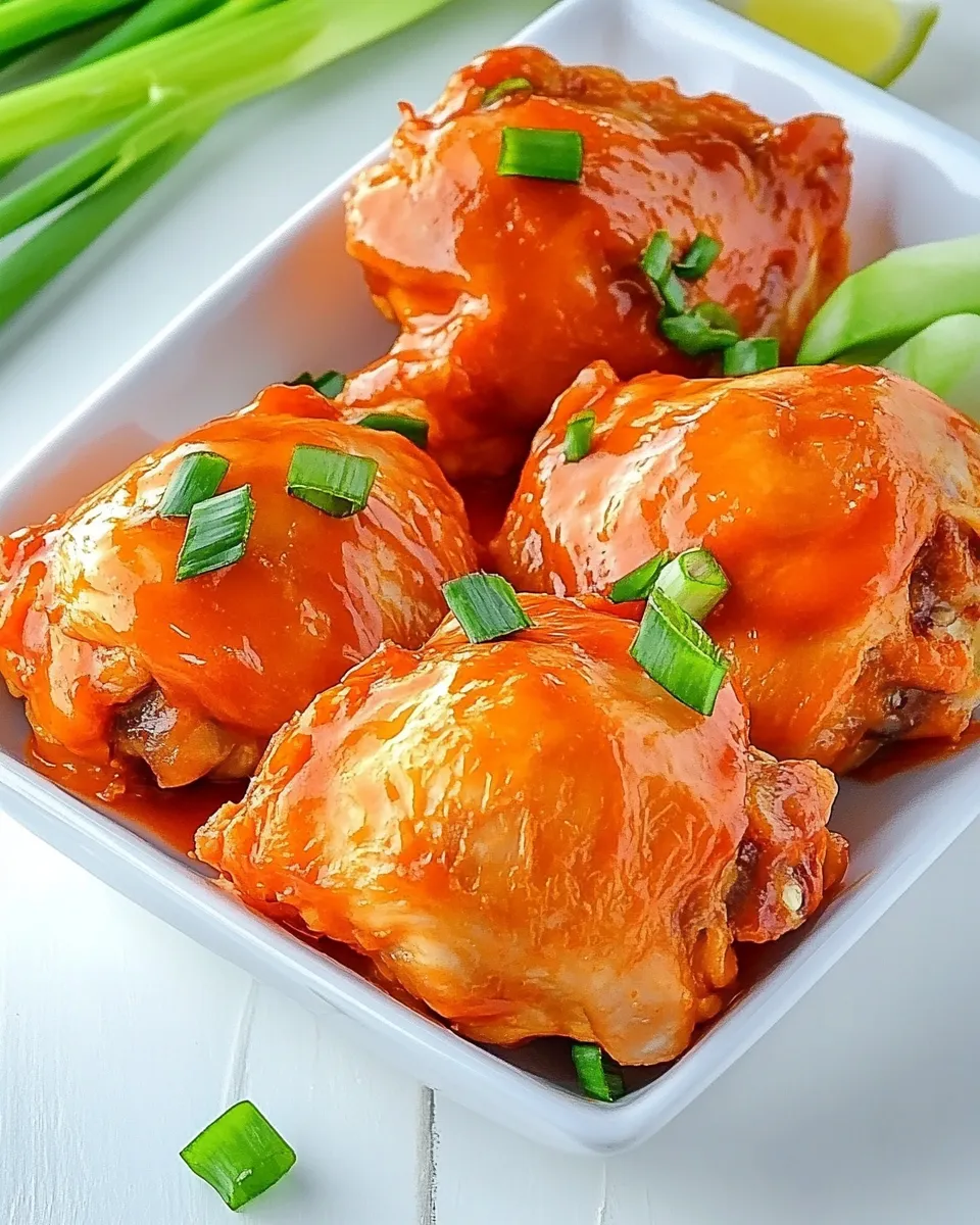 Easy Wingstop Buffalo Chicken Thighs recipe photo