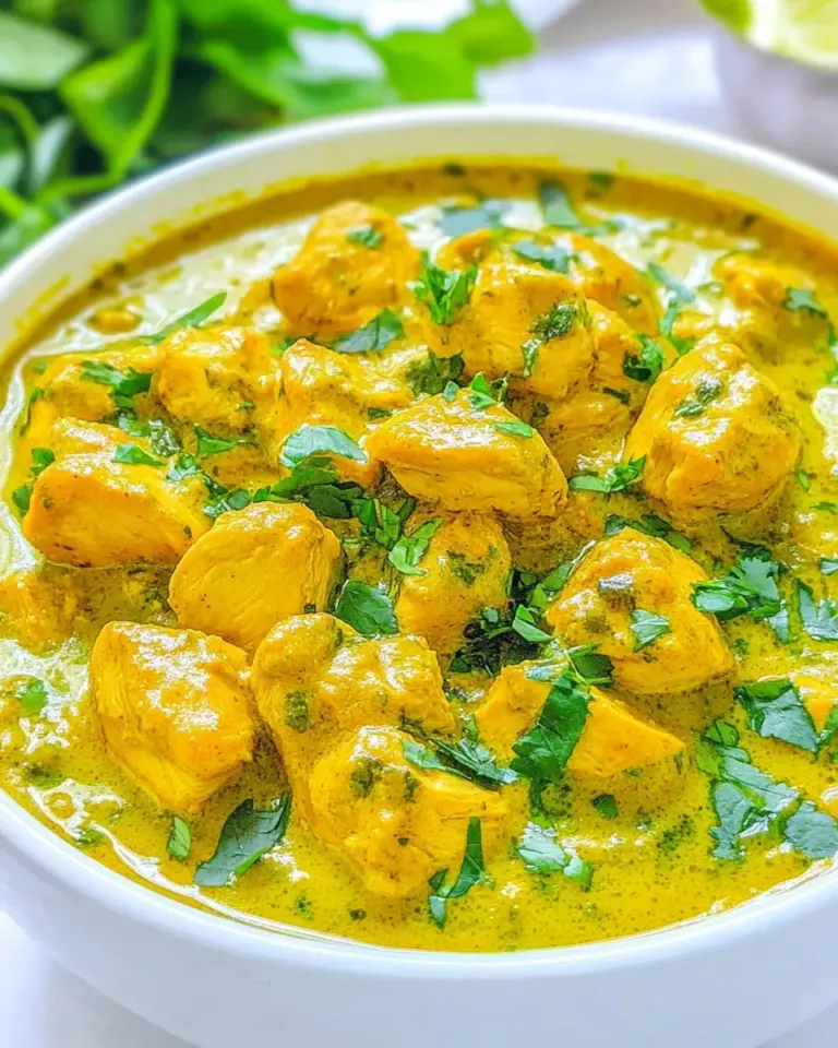 Homemade Yellow Chicken Coconut Curry (Chicken Korma) photo