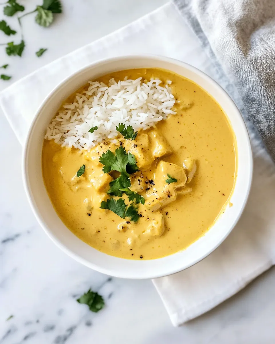 Homemade Yellow Curry photo