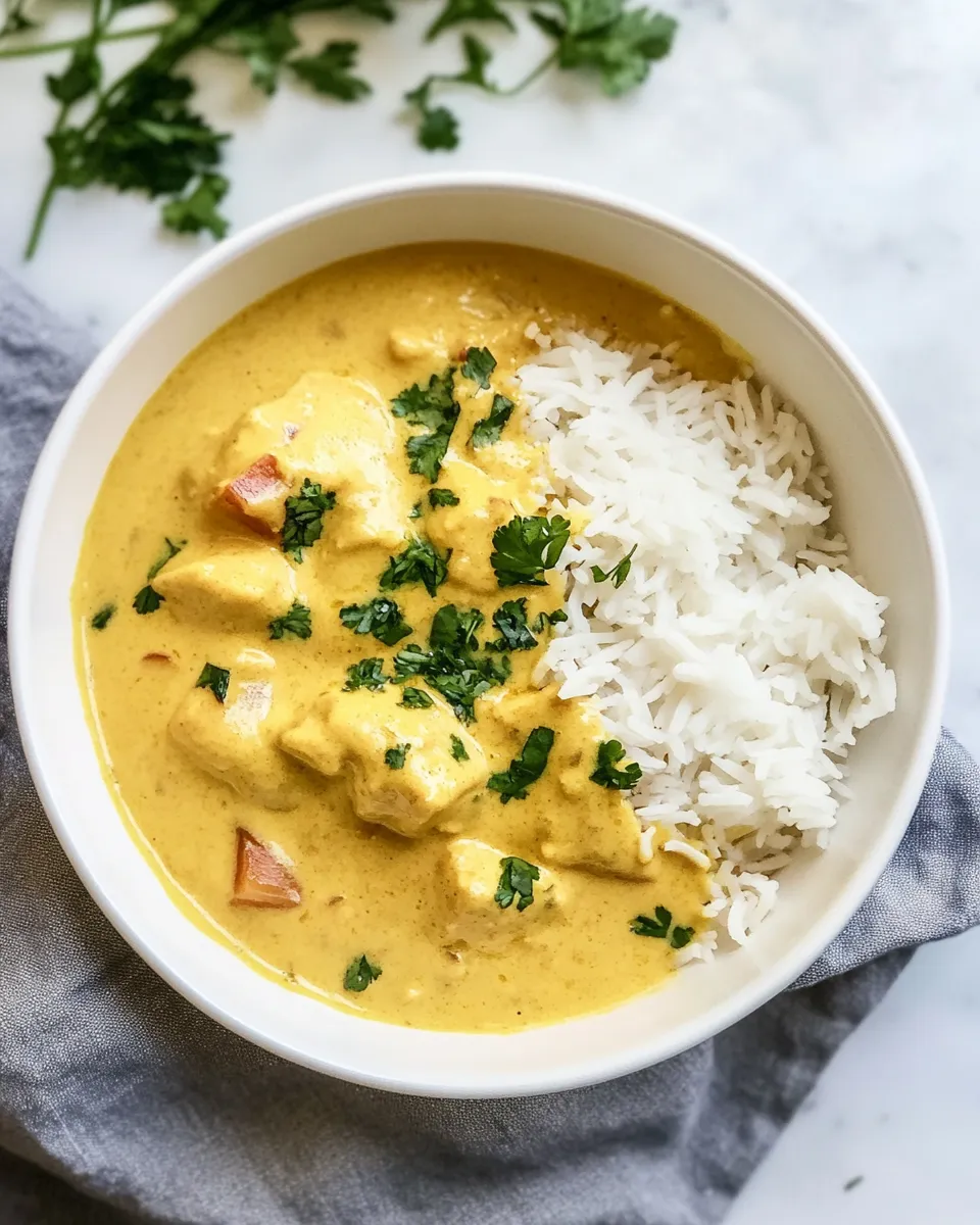 Easy Yellow Curry recipe photo