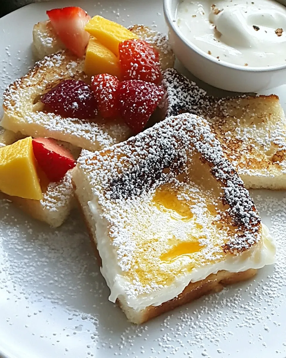 Homemade Yogurt Custard Toast photo
