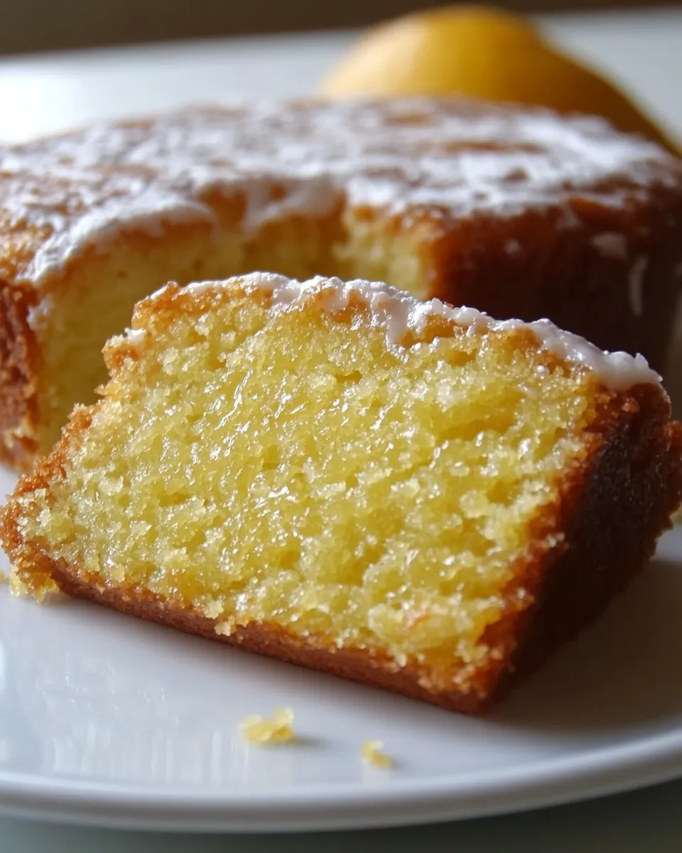 Delicious Zesty Orange Drizzle Cake a classic British treat recipe image